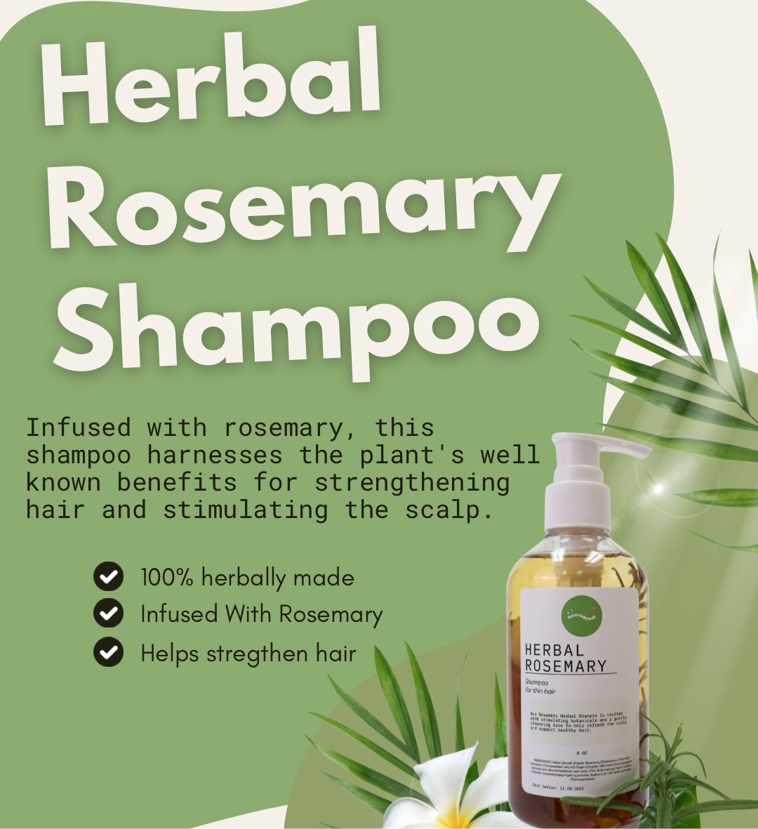 Herbal Rosemary Shampoo