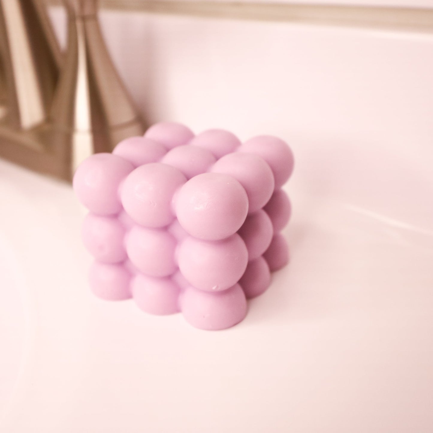 Lavender bubble soap