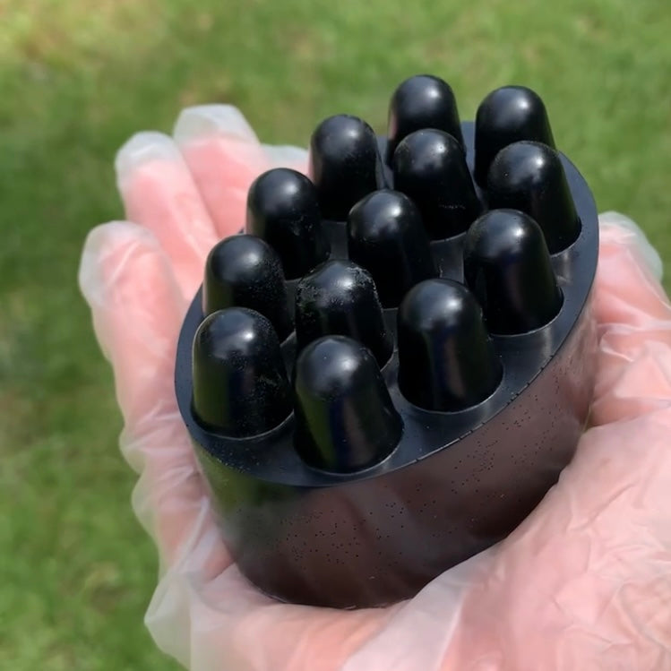 Jabon de masaje de carbón